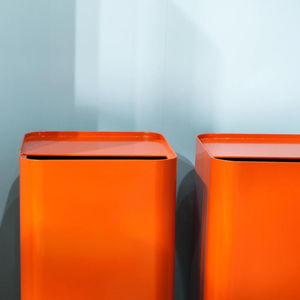galvanised steel trash can 1