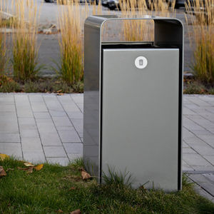 galvanised steel trash can 1