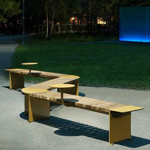 contemporary public bench 1