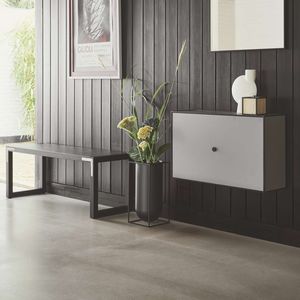 contemporary shoe rack