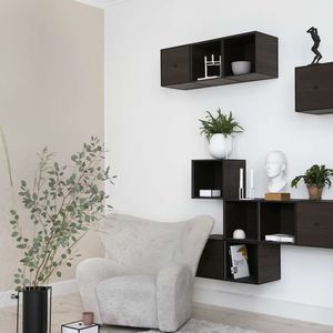 wall-mounted shelves
