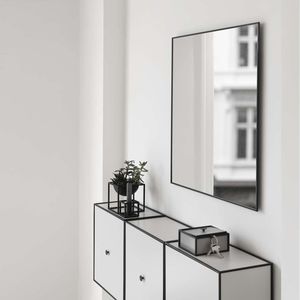 wall-mounted mirror