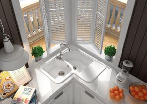 double kitchen sink