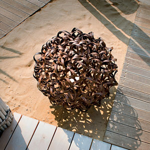 floor lamp / contemporary / aluminum / outdoor