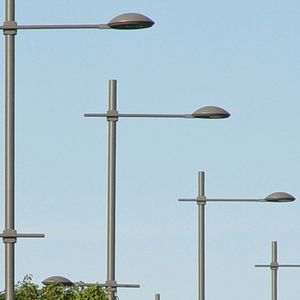 aluminum lamp post arm