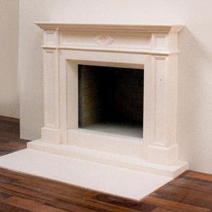 traditional fireplace mantel