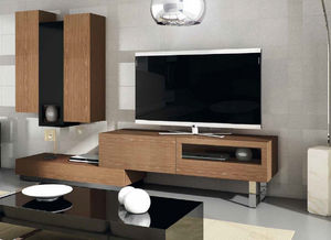 contemporary TV wall unit