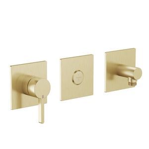 brass bathtub mixer set 1