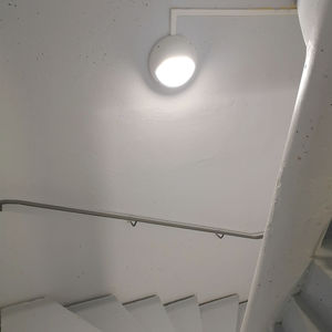 traditional wall light / outdoor / aluminum / polycarbonate