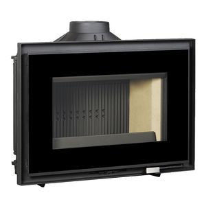 closed wood hearth