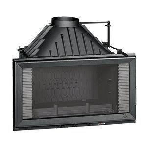 closed wood hearth