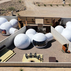round bubble tent