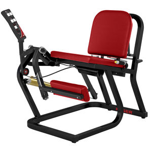 leg extension weight training machine