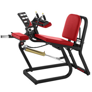 leg curl weight training machine