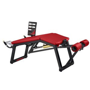 leg curl weight training machine