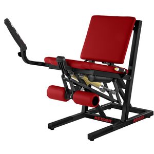 leg extension weight training machine