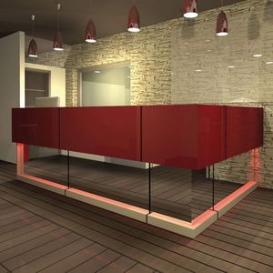 modular reception desk
