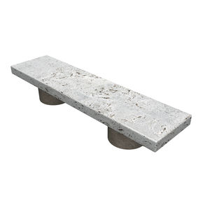 contemporary public bench