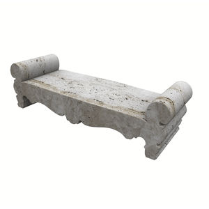 New Baroque design public bench