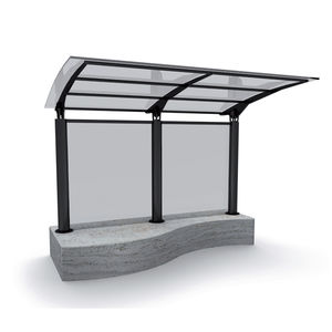 metal bus shelter