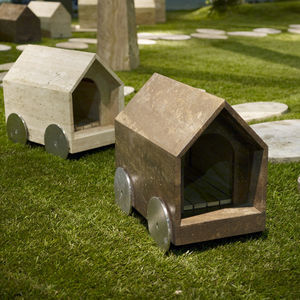 travertine doghouse 1