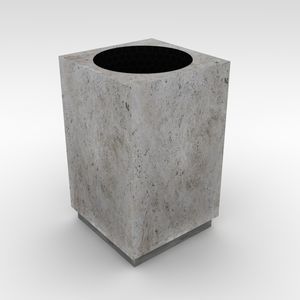 public trash can
