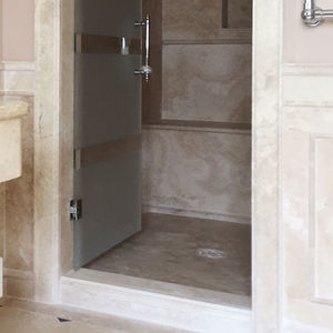 fixed shower seat