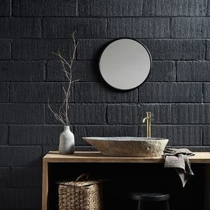 wall-mounted mirror