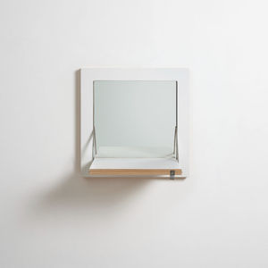 wall-mounted mirror