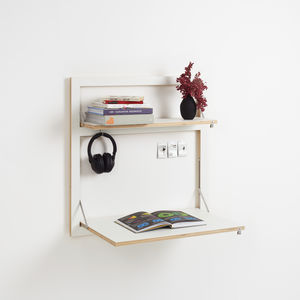 wall-mounted desk