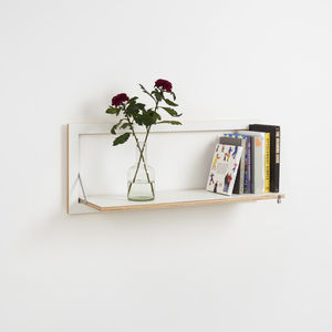 wall-mounted shelves
