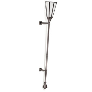 traditional wall light / bronze / glass / incandescent