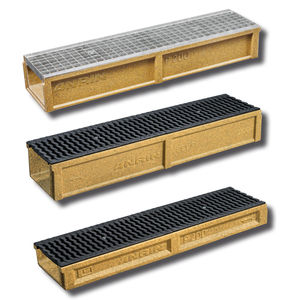 drainage channel with grating