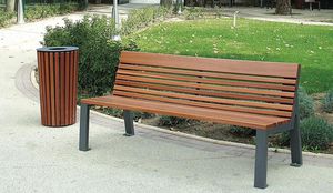 contemporary public bench 1