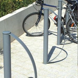 floor-mounted bike rack