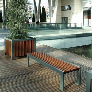 contemporary public bench 1