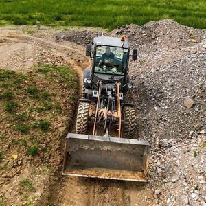rubber-tired loader 1