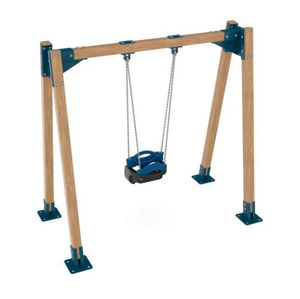 wooden swing