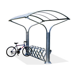 polycarbonate canopy cycle shelter