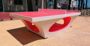 outdoor ping pong table
