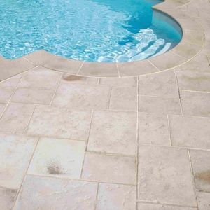 engineered stone swimming pool coping