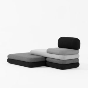 contemporary upholstered bench