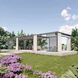 self-supporting pergola