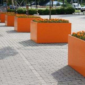 aluminum planter