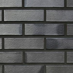 solid brick / clinker / for facade / gray