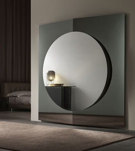 wall-mounted mirror