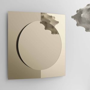 wall-mounted mirror