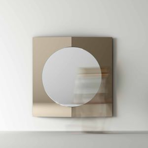 wall-mounted mirror