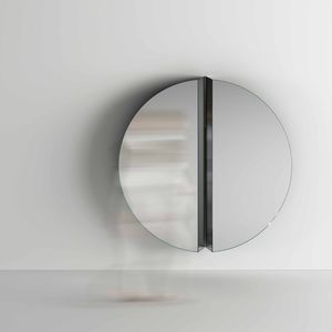 wall-mounted mirror