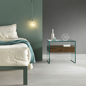 contemporary bedside table